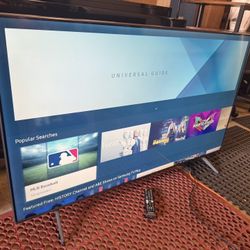 Samsung 55” Smart Tv With Remote 