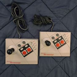 2 Nintendo advantage controllers