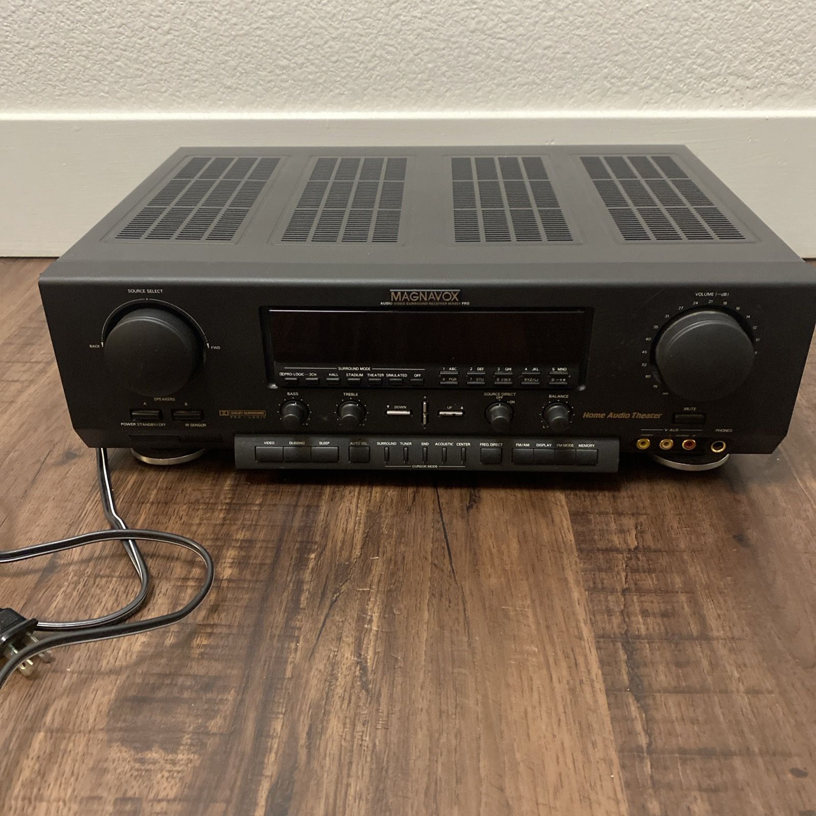Phillips Magnavox MX951P RO01 Digital Stereo A/V Receiver System Tested WORKS