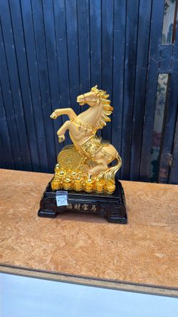 big golden horse stand on all the coins  for year 2026