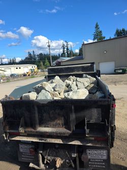 Rockery Rock one and two man 7 ton load delivered within 20 mi