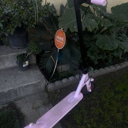 Pink Electric Scooter!!