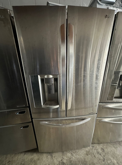 LG 3-Door French Door Refrigerator Stainless Steel