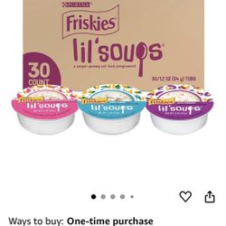 Purina Friskies Grain Free Wet Cat Food Lickable Cat Treats Variety Pack,