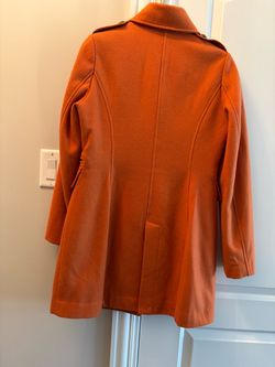 Ladies orange coat