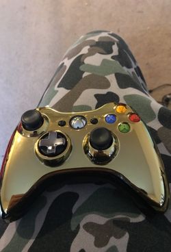 XBOX 360 GOLD CONTROLLER