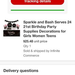 Girls 21st Birthday Bash Party Set