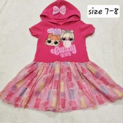 Girls Hooded Dress