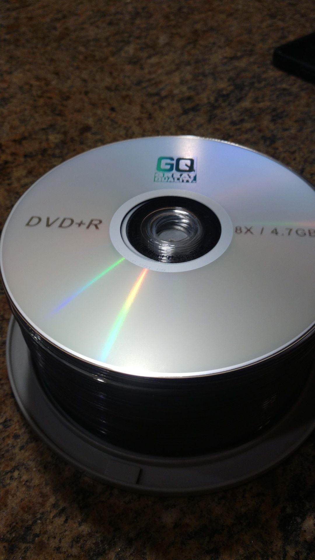 DVD+R (40 discs) 8x/4.7 gb