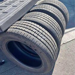 Set of 4 used dextero  Tires DHT2 