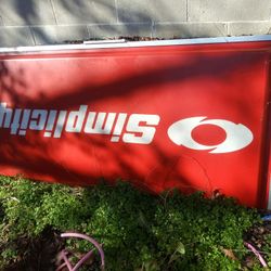 Double Sided Simplicity Light Up Shop Sign