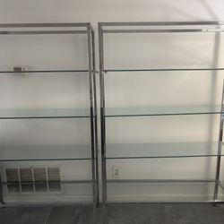 Large Glass Shelves For Sale
