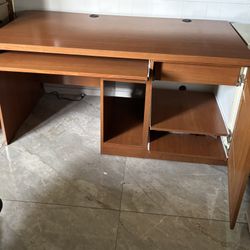 Sold Wood Desk