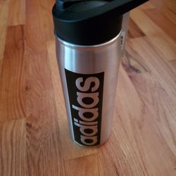 Adidas Insulated Stainless Steel Straw Metal Bottle