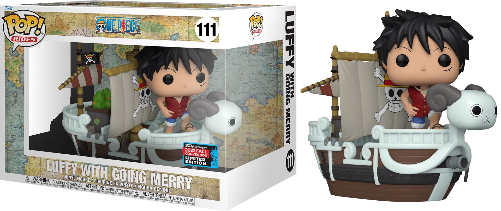 Funko One Piece - Luffy With Going Merry 