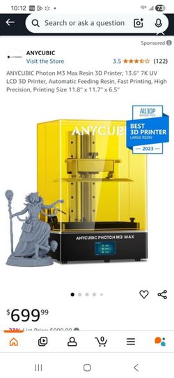 Extra vat for ANYCUBIC Photon M3 Max Resin 3d Printer