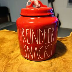 Rae Dunn Christmas Jar 