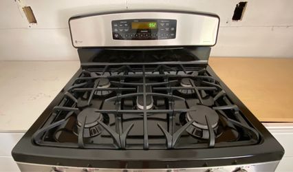 GE profile stainless gas stove