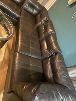 Leather Sectional Couch