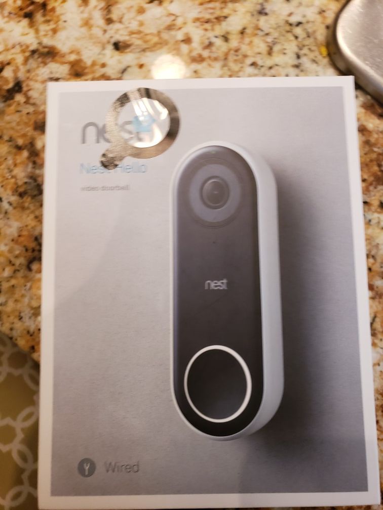 Nest video doorbell Unused