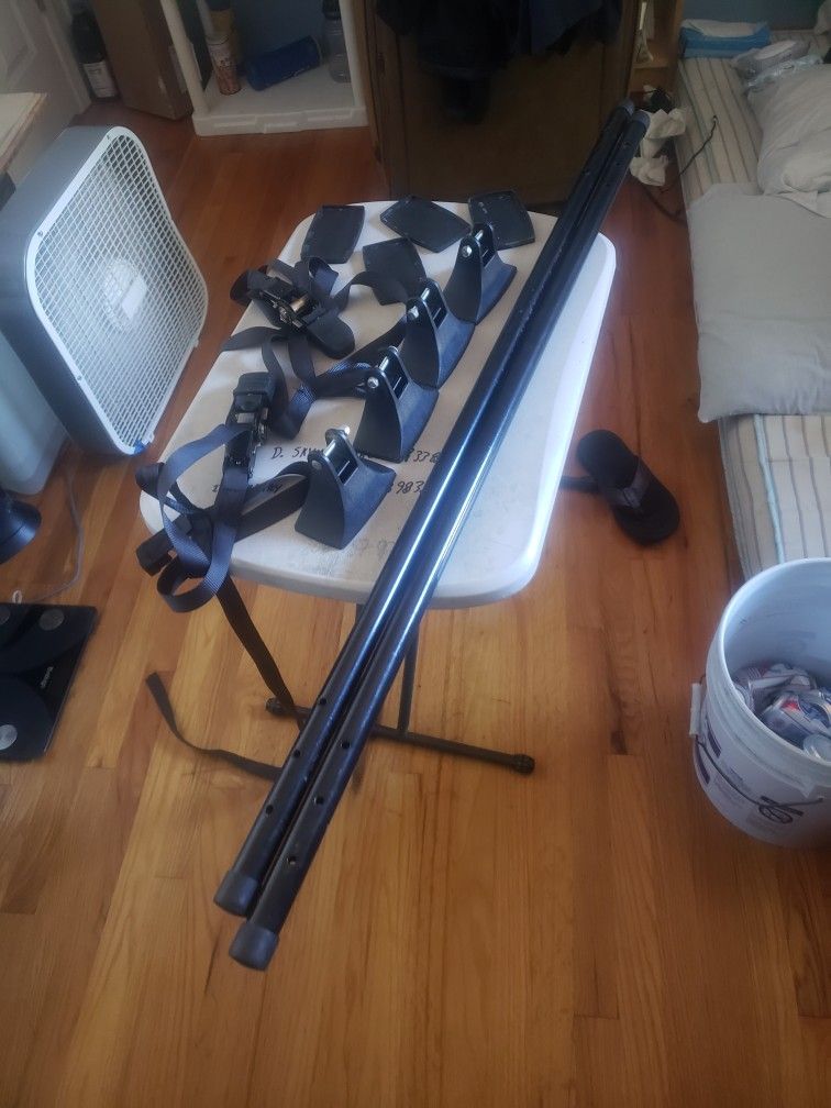 removable roof rack for car or minivan