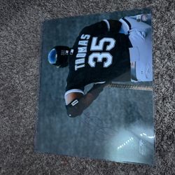 Signed Frank Thomas Photo