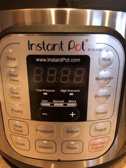 8qt Instant Pot DUO80 with glass lid for Sale in Orlando, FL - OfferUp