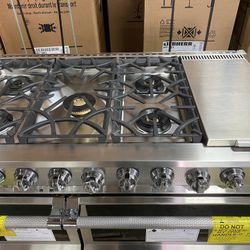 Hestan  KRG485GDNG 48 Inch Freestanding Gas Range with 5 Sealed Burners