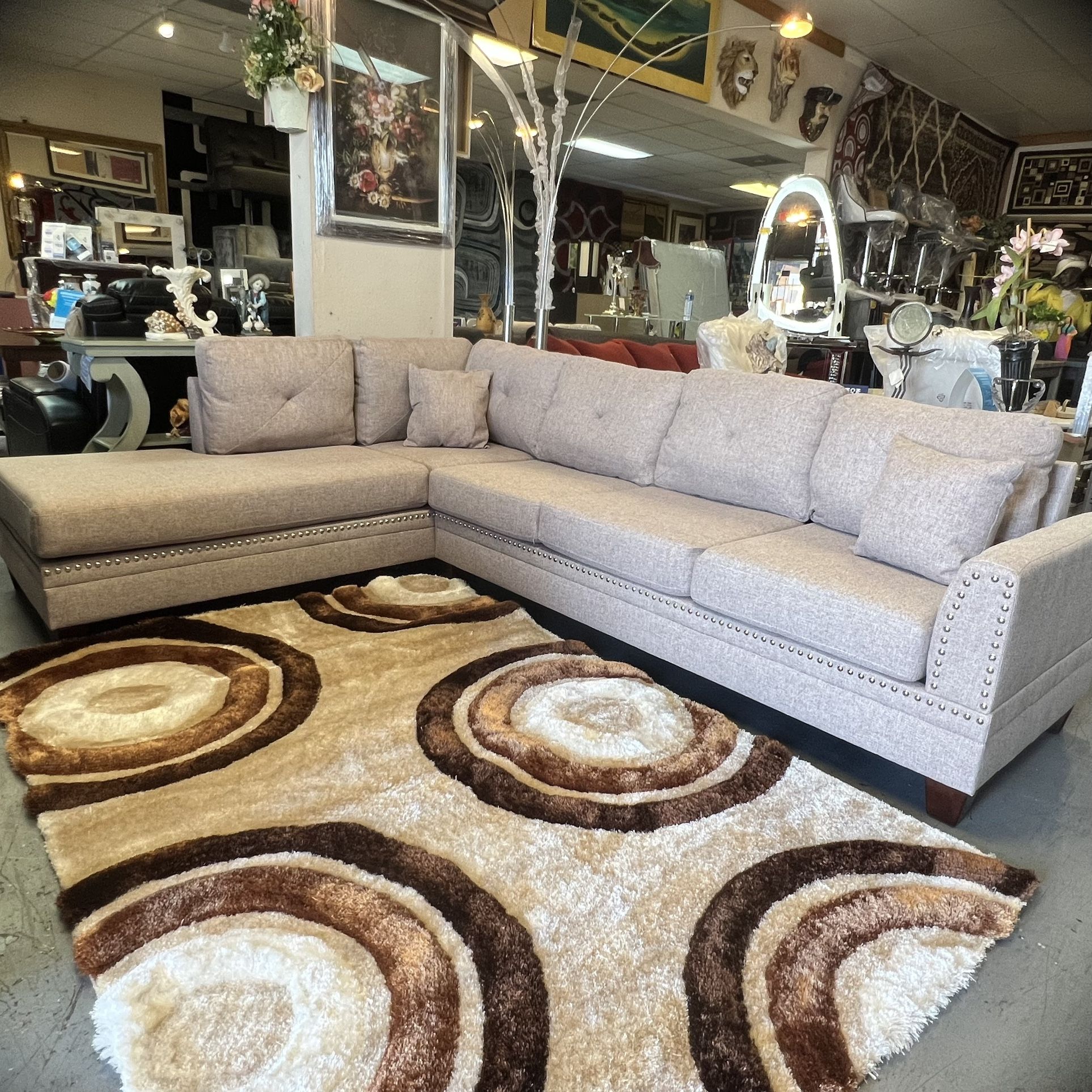 Beige Sectional $899.