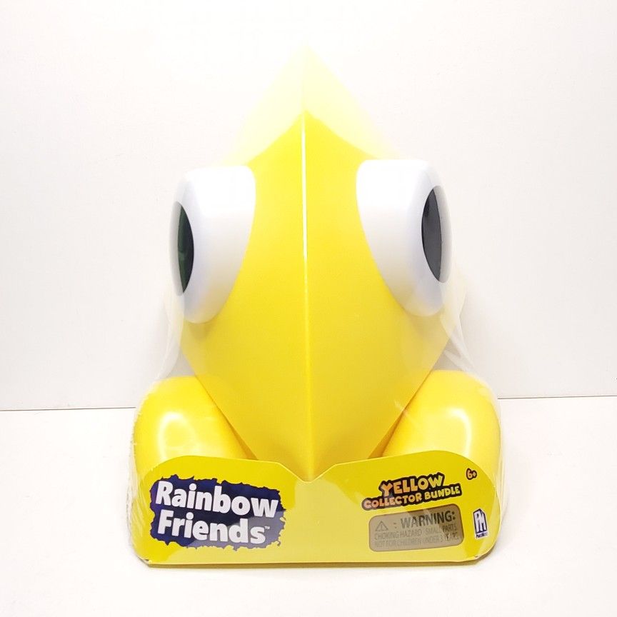 NEW 2025 Rainbow Friends Green Yellow Head Bundle Action Figure Set