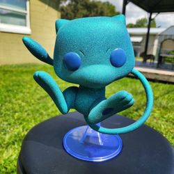 Funko POP! Custom ✨️SHINY ✨️Jumbo: Pokemon - Mew - 10 Inch Vinyl Figure #852 (Target Exclusive)