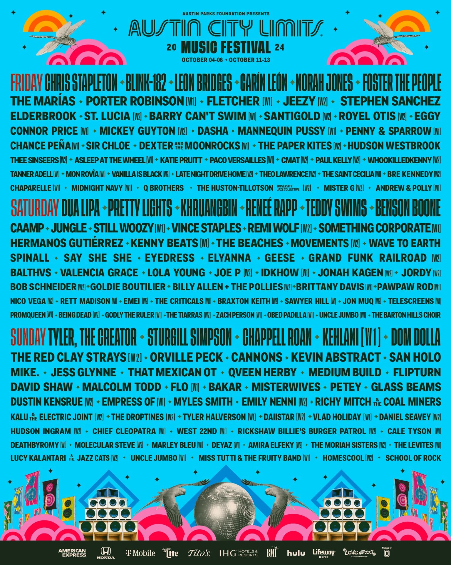 AUSTIN CITY LIMITS TICKETS (2x)