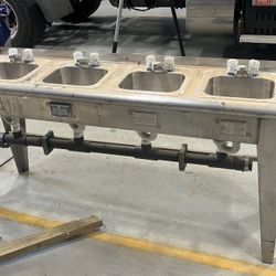 Stainless Steel Commercial Sink $150 Obo