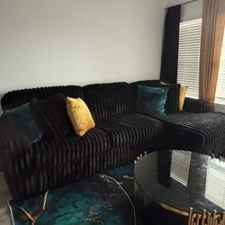 Black Sectional