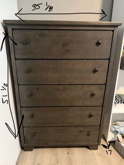 5 drawer dresser
