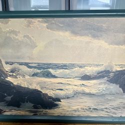 Huge Vintage Print In Great Condition 