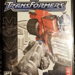 Transformers PS2 Playstation 2 Game TESTED