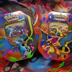 Charizard Ex Tins