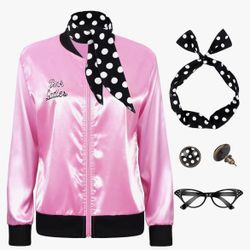 Pink lady halloween costume women