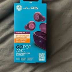 JLab Go Pop ANC True Wireless Earbuds 