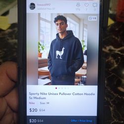 Nike Thick Hoodie  Size Medium 