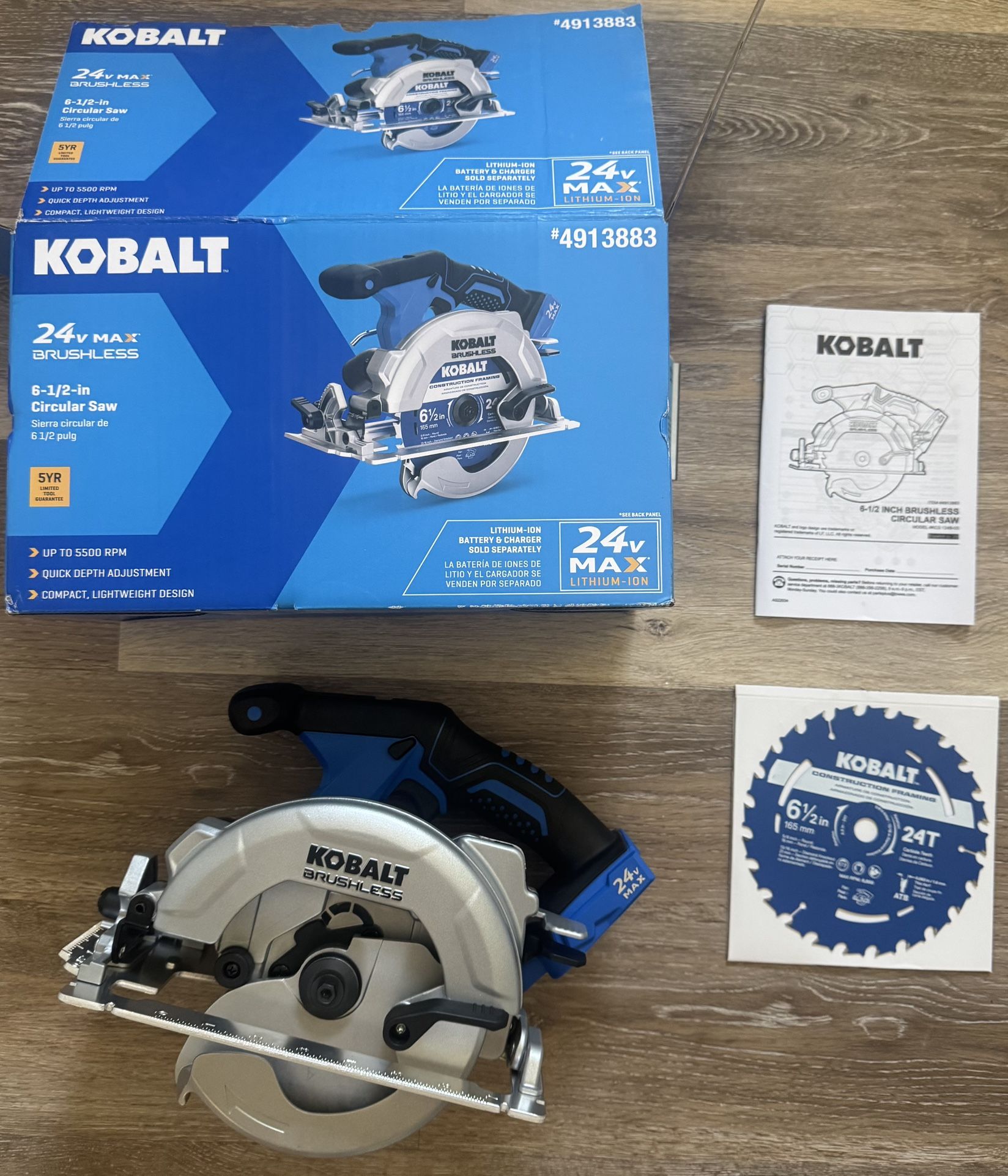 Kobalt 6 1/2” Circular Saw