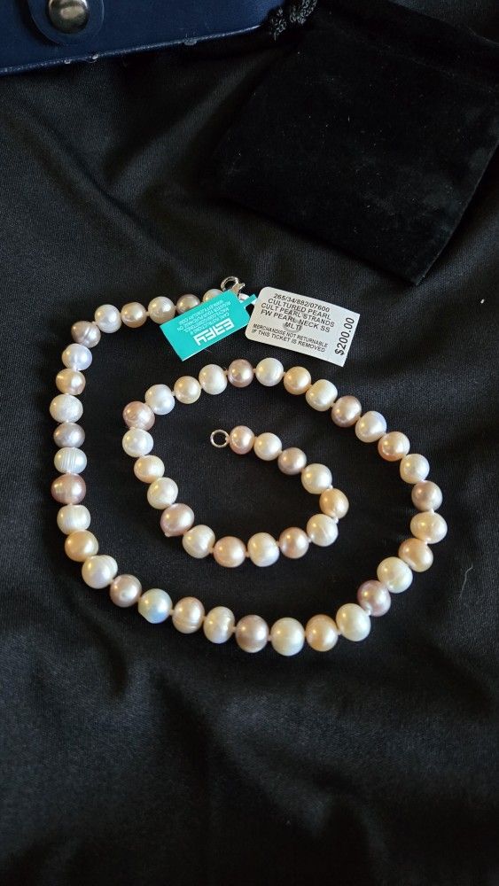 Multicolor Pearl Necklace