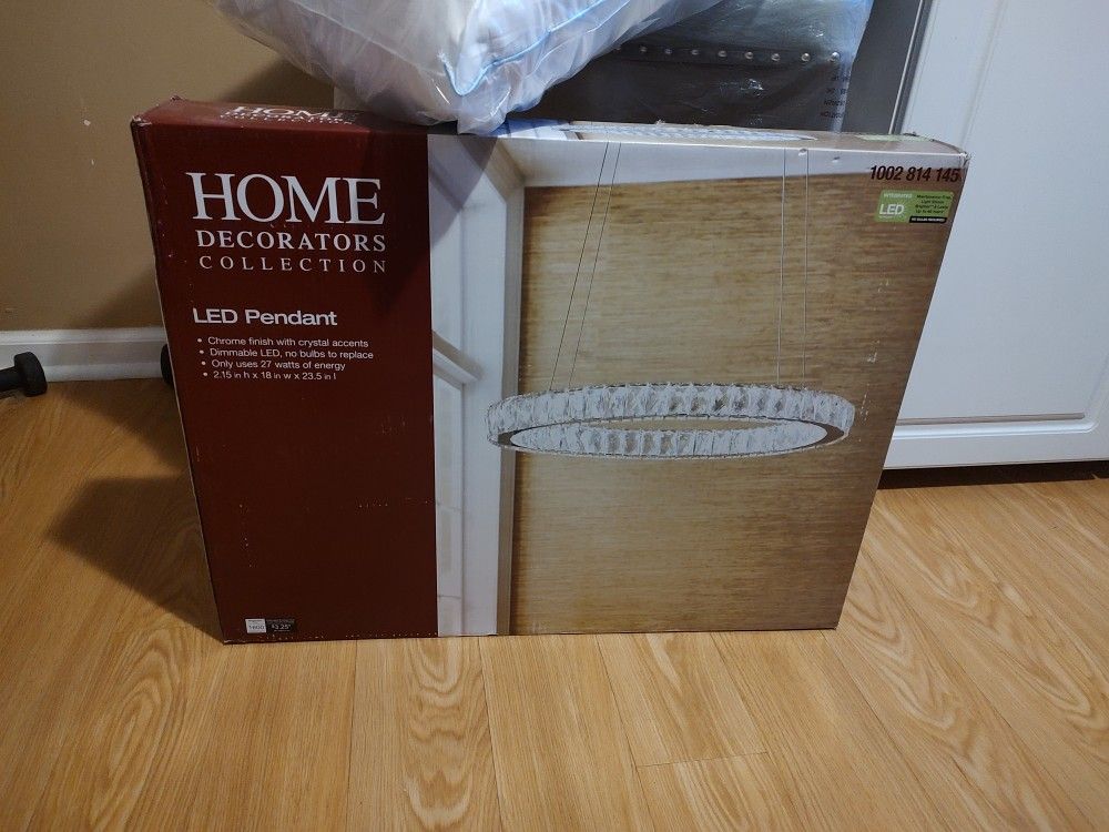 Unopened Home Decoration Collection. Led Light Fixture