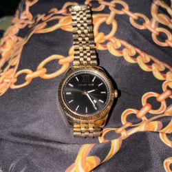 Micheal Kors  Lexington Gold Tone