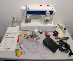 White Sewing Machine