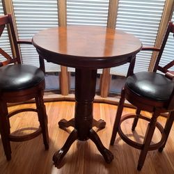 High Top Table and Chairs 