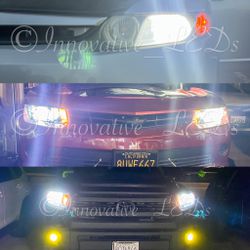 PSX26W 12278 LED Headlight Fog Lights/DRL Upgrade, 6000K Xenon White 12278C1 H28W PWY26W Xtreme Super Bright 1860-SMD