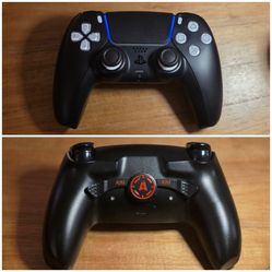 AimController Pro Custom PS5 + PC Controller - Hall Effect, paddles, & Clicky Buttons!