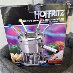 Hoffritz Stainless steel Fondue kit